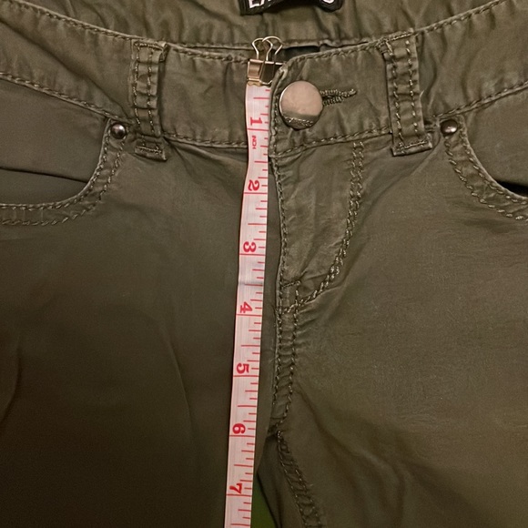 Olive Skinny Pants Express Size 00 - Picture 7 of 7